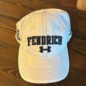 Under armour fendrich white and navy. Hat